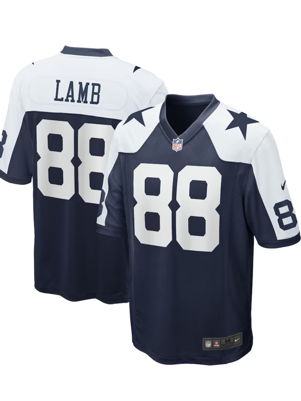 CeeDee Lamb Dallas Cowboys Nike Alternate Game Team Jersey - Navy